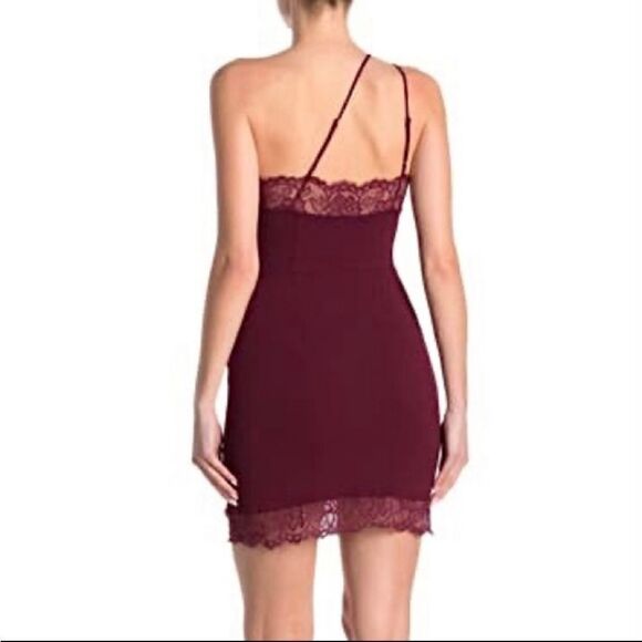 NWT Free People Burgandy Premonitions Dress Vetiver Bloom-L - Picture 3 of 12